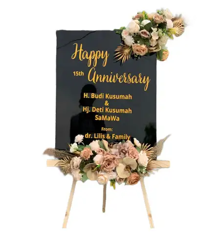 Papan Bunga Akrilik Sumorame
